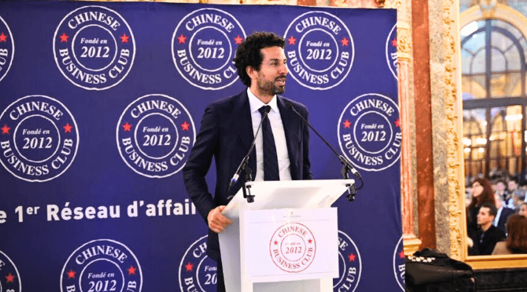 Jonathan Anguelov au Chinese Business Club