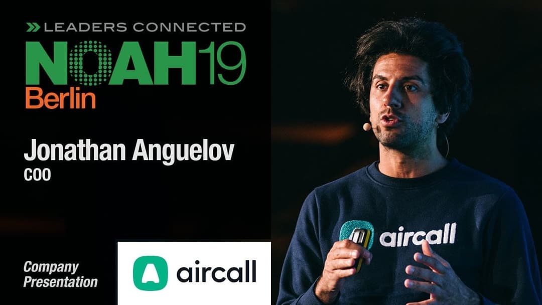 NOAH Berlin 2019 — Aircall